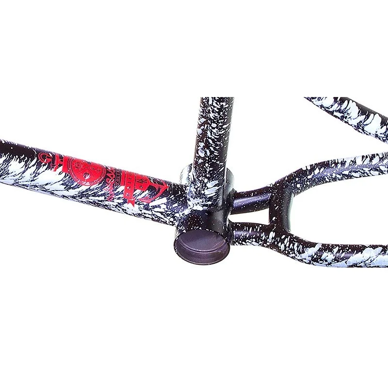 Volume Bikes CADRE VOLUME VESSEL WHT SPLATTER 4 Volume Bikes CADRE VOLUME VESSEL WHT SPLATTER – Image 2