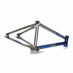 Volume Bikes Cadre VOLUME Voyager XL Flat Blue To Raw -BMX Basprix cadre volume voyager xl flat blue to raw 3
