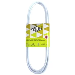 KBLE GAINE FREIN TEFLONEE BLANCHE DIAM. 5mm - 2 METRES