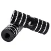 P&A MINI PEGS ALU 10 MM A VISER Black 1 P&A MINI PEGS ALU 10 MM A VISER Black -BMX Basprix mini pegs alu 10 mm a viser black