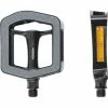 Paire De Pédales VOXOM Touring- Trekking Aluminium Noires -BMX Basprix paire de pedales voxom touring trekking aluminium noires