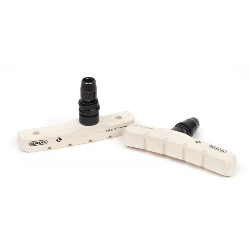 Patins De Freins ELVEDES V-brakes 72mm Blanc 3 Patins De Freins ELVEDES V-brakes 72mm Blanc