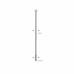 Sapim Rayon ALPINA Zinc 13G X 222mm Argent - L'unité