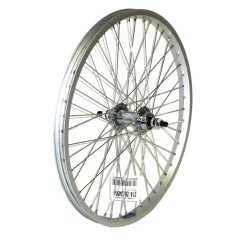 Generique Roue BMX RIDEWILL 20" Arrière 48s Roue-libre 10mm Poli