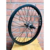 Roue Custom KHE X Demolition 20' Freecoaster Noire -BMX Basprix roue custom khe x demolition 20 freecoaster noire