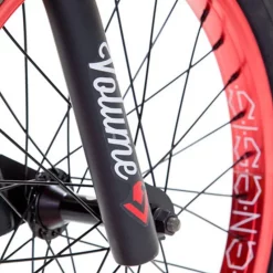 Roue GENESIS 18" Avant Noire -BMX Basprix roue genesis 18 avant noire 1