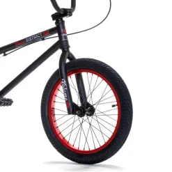 Roue GENESIS 18" Avant Noire -BMX Basprix roue genesis 18 avant noire 2